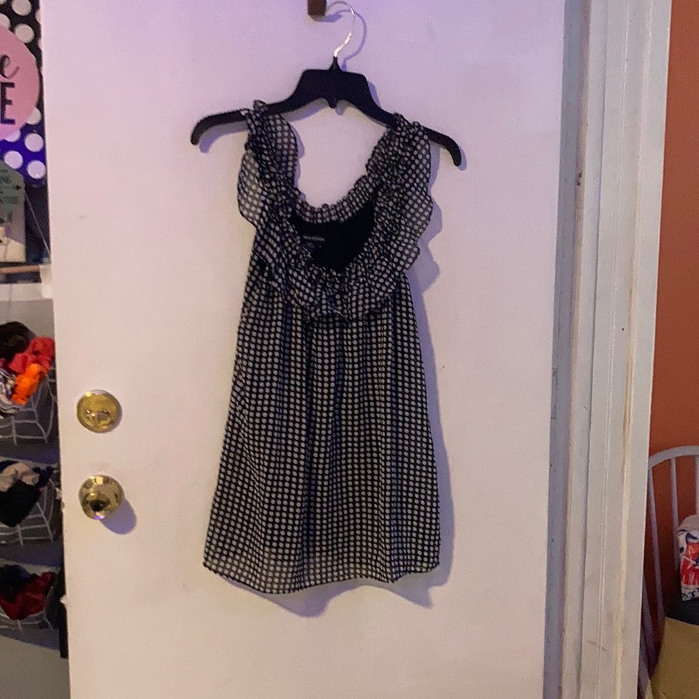 polka dot top